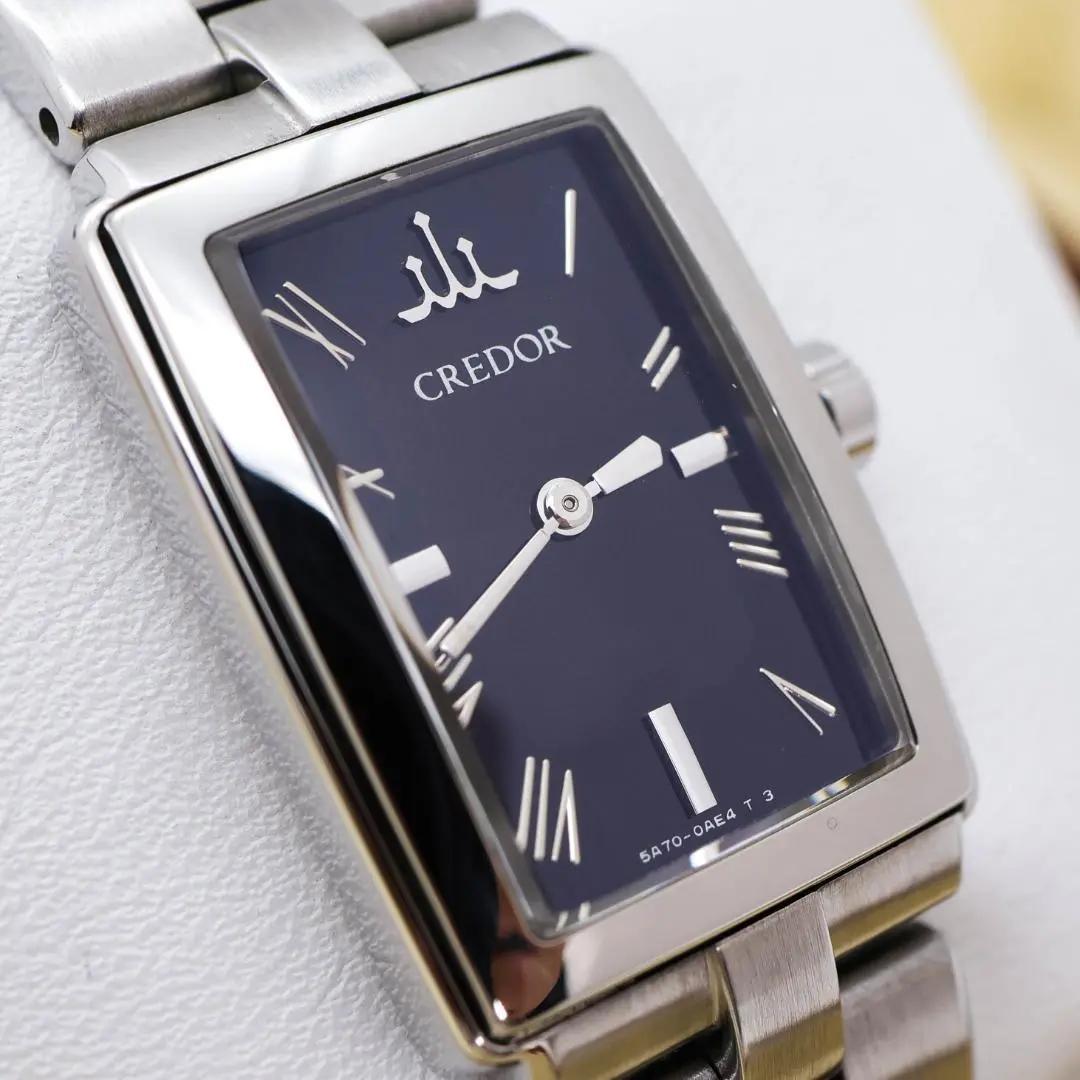 ◆美品 稼働 SEIKO CREDOR アクア 腕時計 GSWE975 v