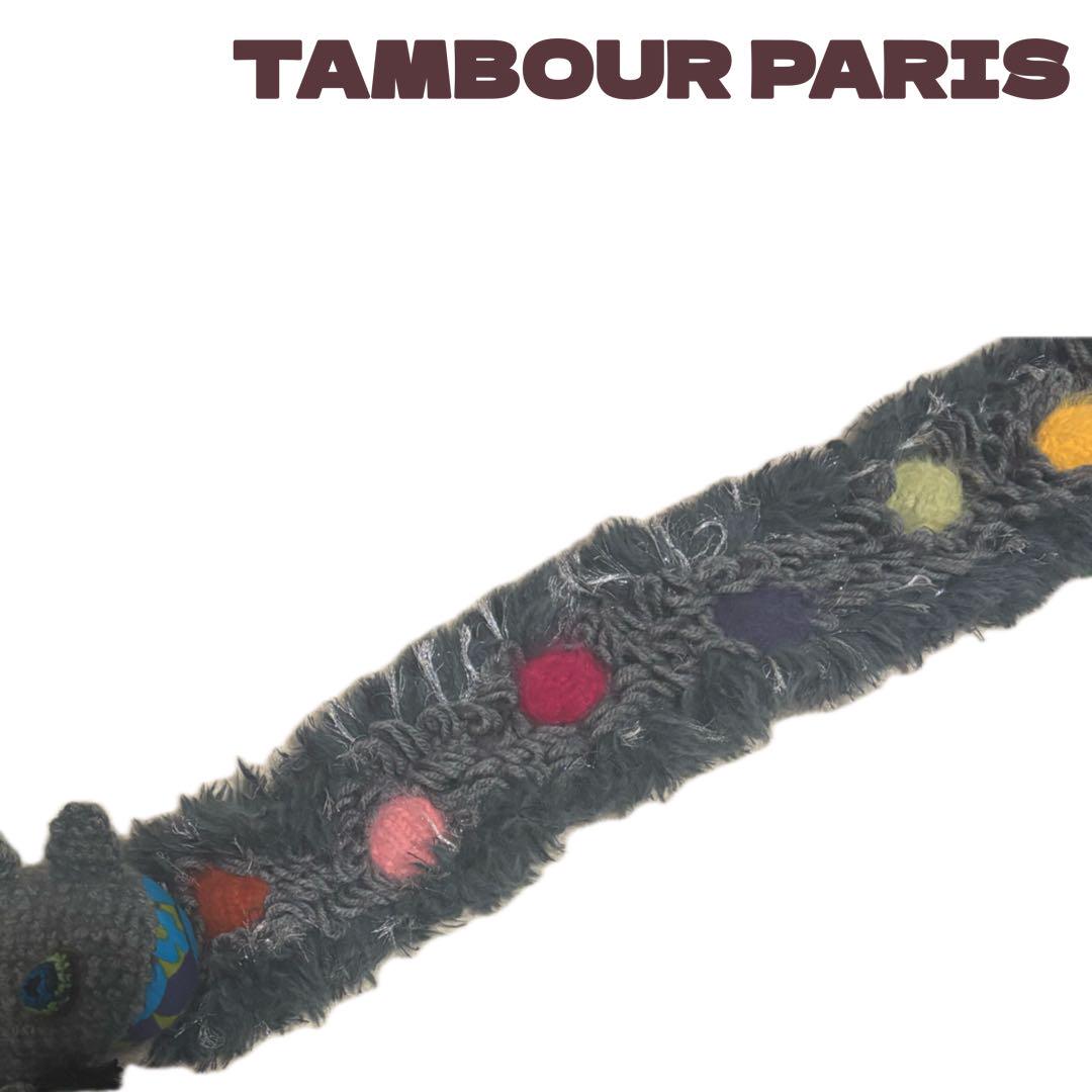 【楽天最安値に挑戦】 TAMBOUR PARIS キツネ フォックス マフラー 小物