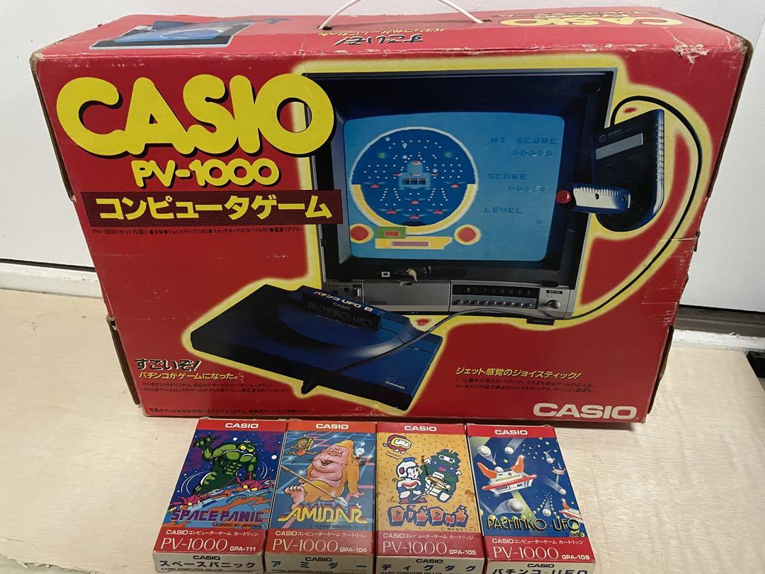 CASIO PV-1000 ゲームセット