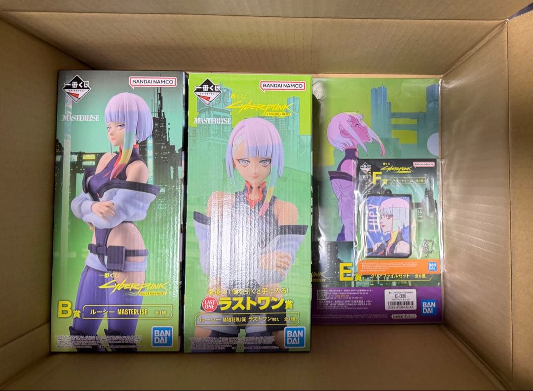 サイバーパンク 一番くじ ラストワン賞 B賞 F賞 E賞 ルーシー 4点