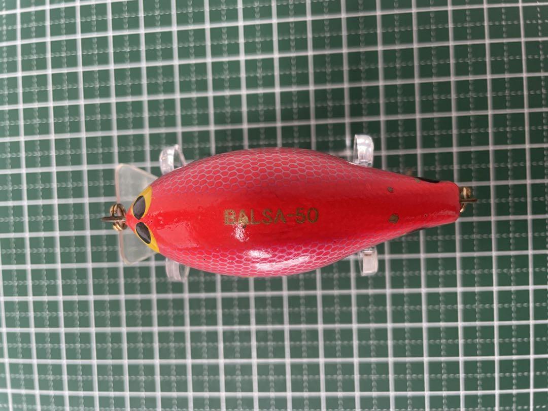 バルサ50Deep金属リップ出目】西岡サイン