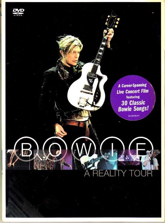 David Bowie DVD 「A Reality Tour」