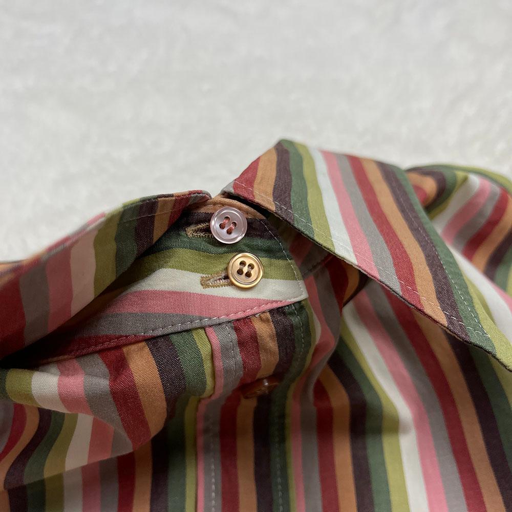 PS Paul Smith　マルチストライプシャツ　長袖　マルチカラー PS Paul Smith マルチストライプシャツ 長袖 マルチカラー