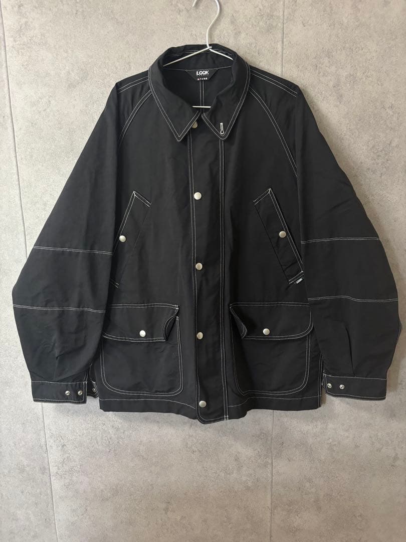 ルックスタジオ コーデュラナイロン フィールドコート ブルゾン ジャケットM LQQK STUDIO