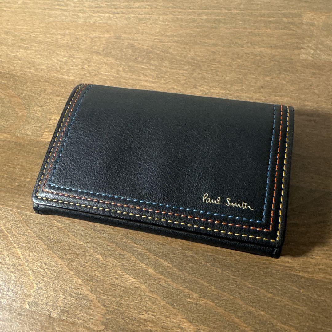 美品　Paul Smith ポールスミス　ブラック名刺入れ Paul Smith - ポールスミス 名刺入れ ブラックの通販 by ゆ～ゆ