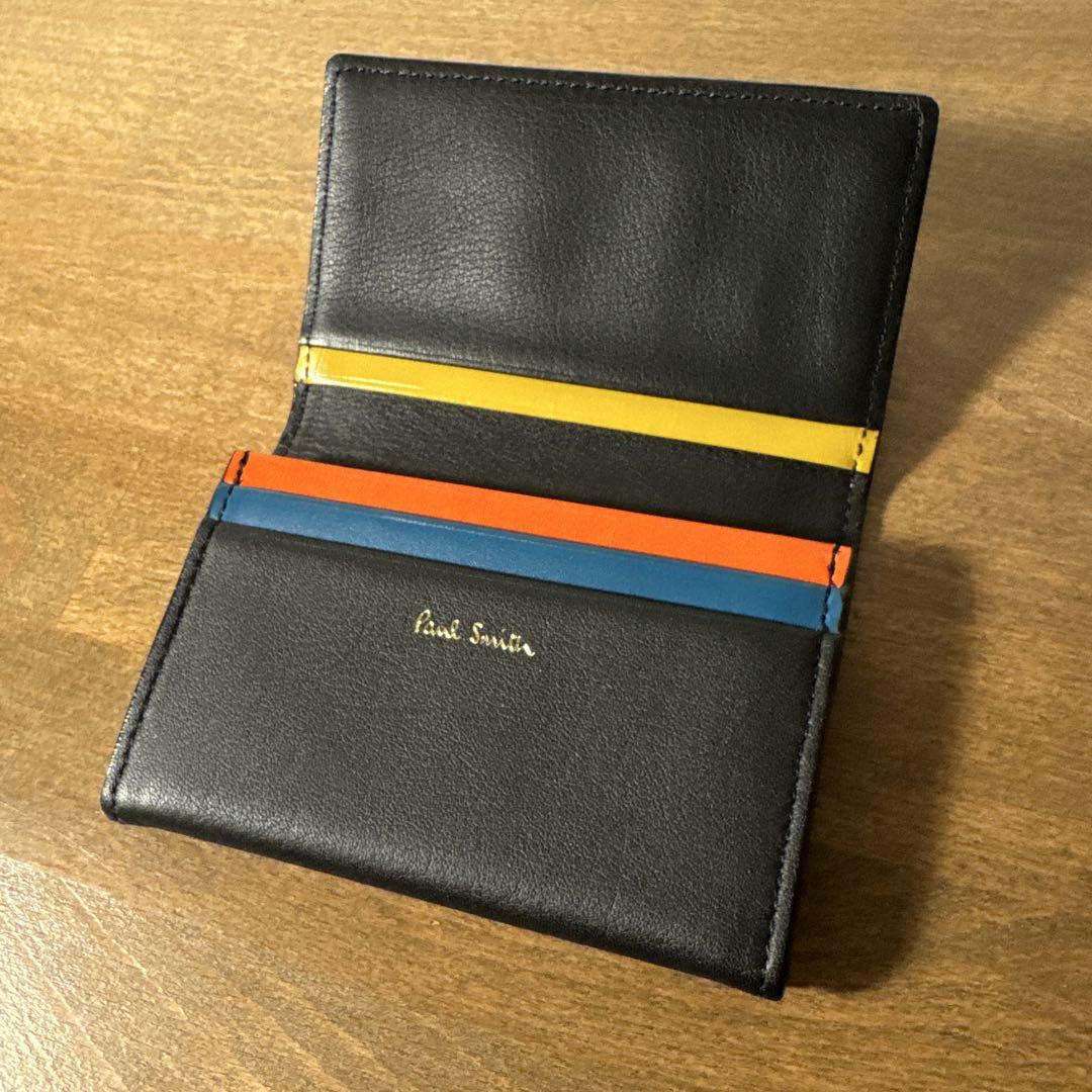 Paul Smith ポール・スミス 名刺入れ ブラック - メルカリ