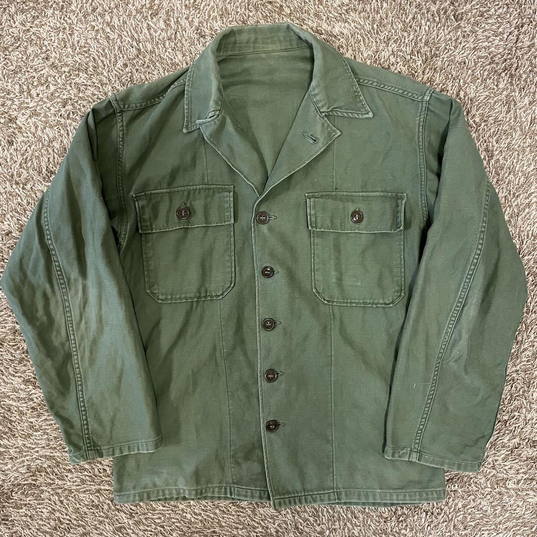 アメリカ軍　OG107 ユーティリティシャツ　筒袖 1st Model（初期）