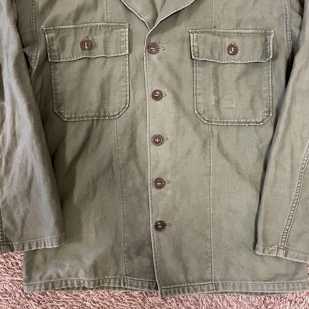 アメリカ軍 OG107 ユーティリティシャツ 筒袖 1st Model(初期) アメリカ軍 OG107 ユーティリティシャツ 筒袖 1st Model(初期