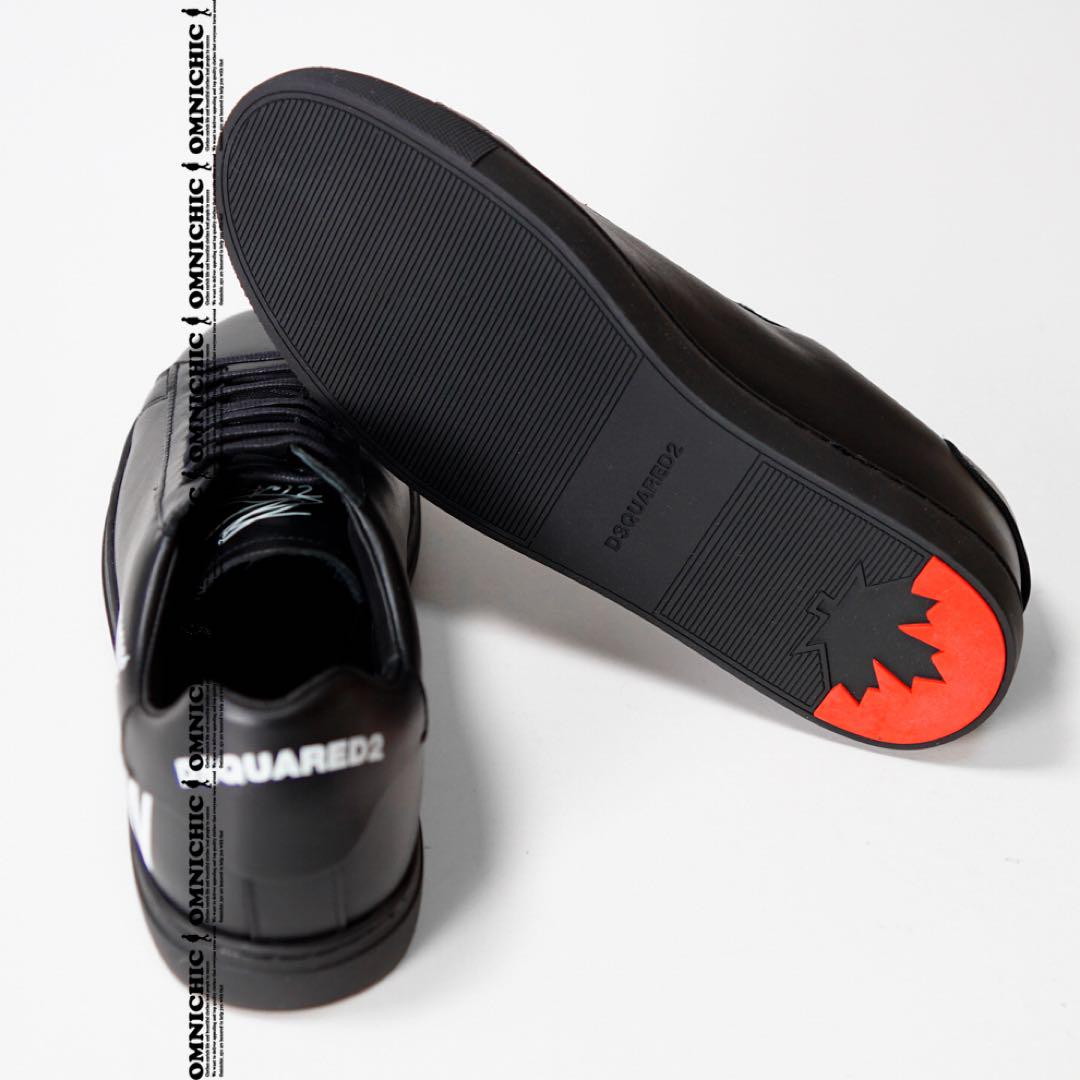 IBRA ICON■新品DSQUARED2ディースクエアードレザースニーカー40