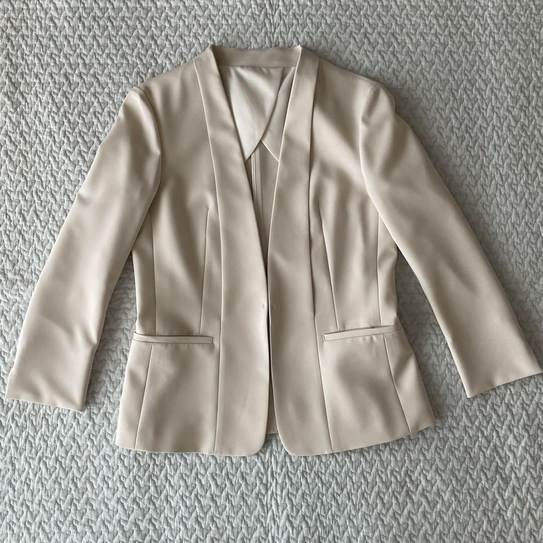 THE SUIT COMPANY 春色　パンツスーツジャケットセット　38