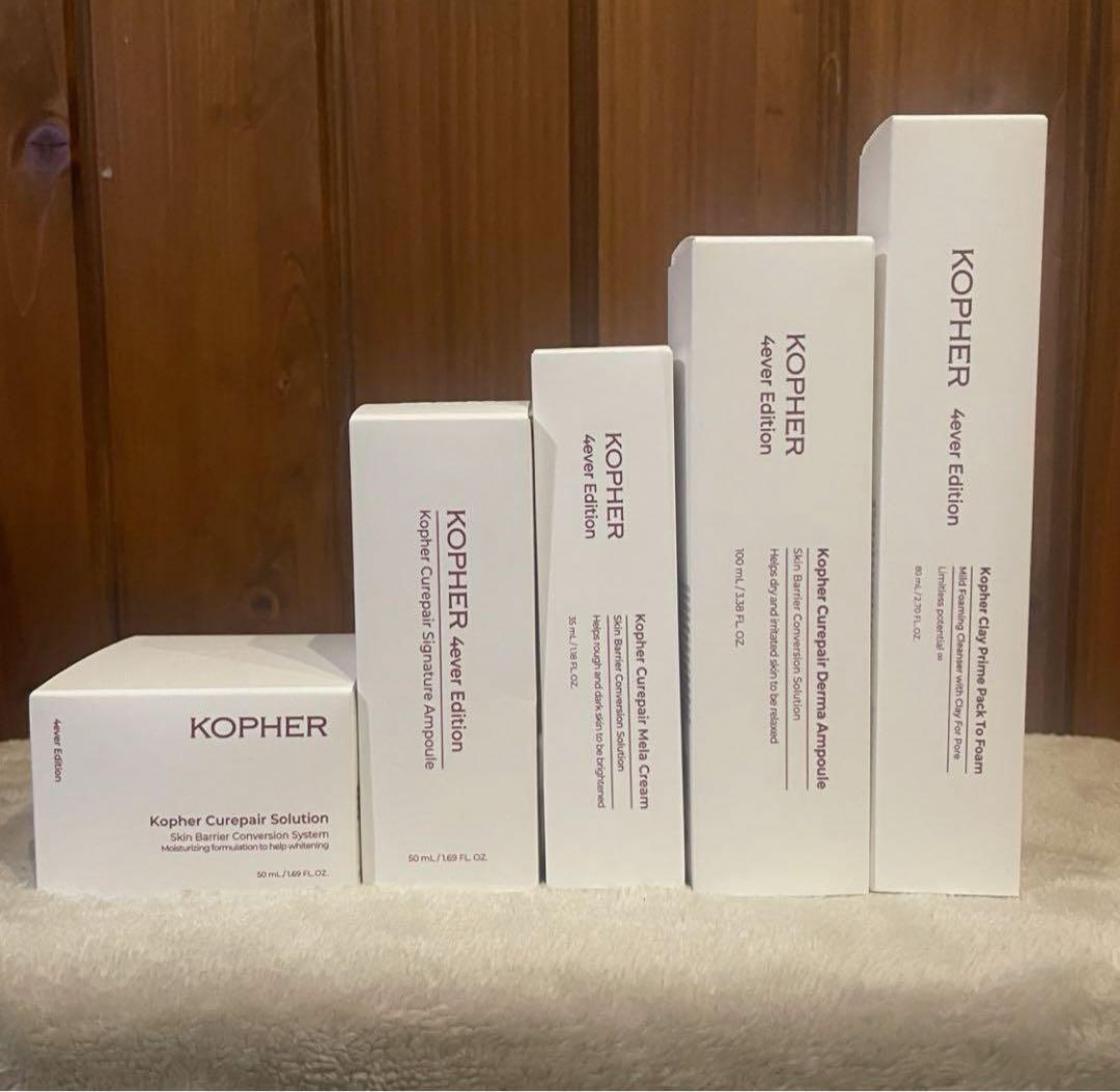 新品未開封】KOPHER 4ever Edition スキンケア5点セット - 化粧