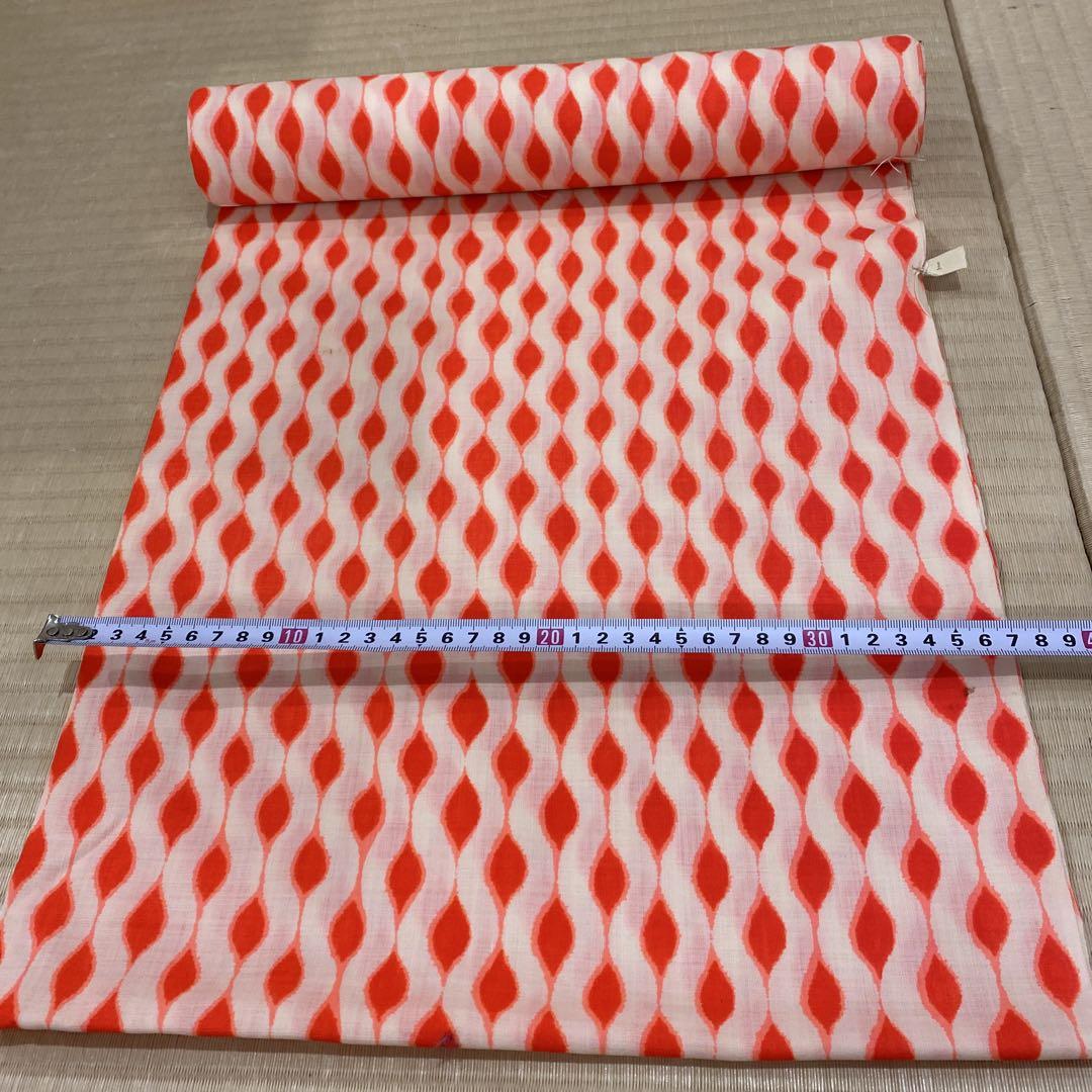 未使用】モスリン反物 毛 レトロ リメイク素材 7点まとめ売り