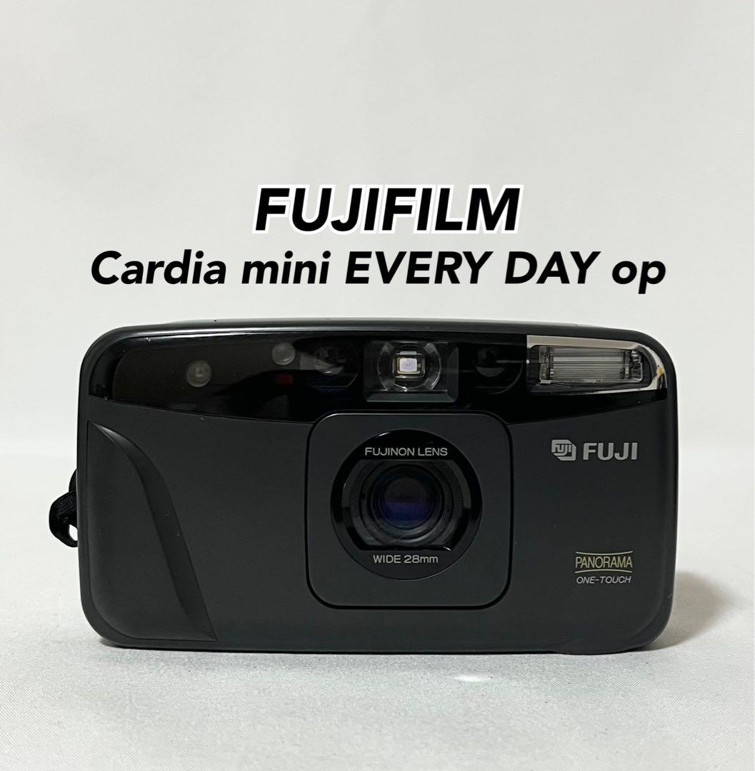 ✨完動品✨FUJI CARDIA mini EVERYDAY OP✨送料無料✨ Excellent+4] Fuji CARDIA mini EVERY DAY op Point & Shoot