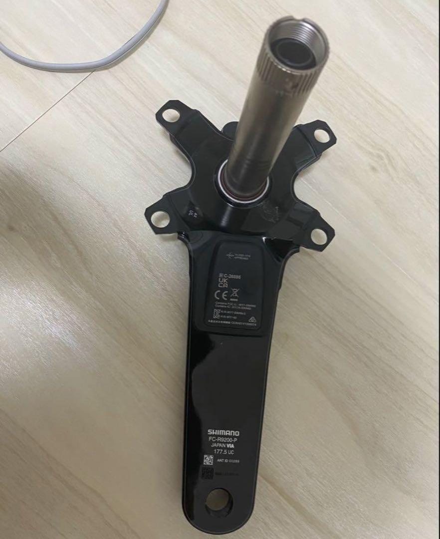 SHIMANO FC-R9200-P177.5mmギア無 右のみ パワーメーター