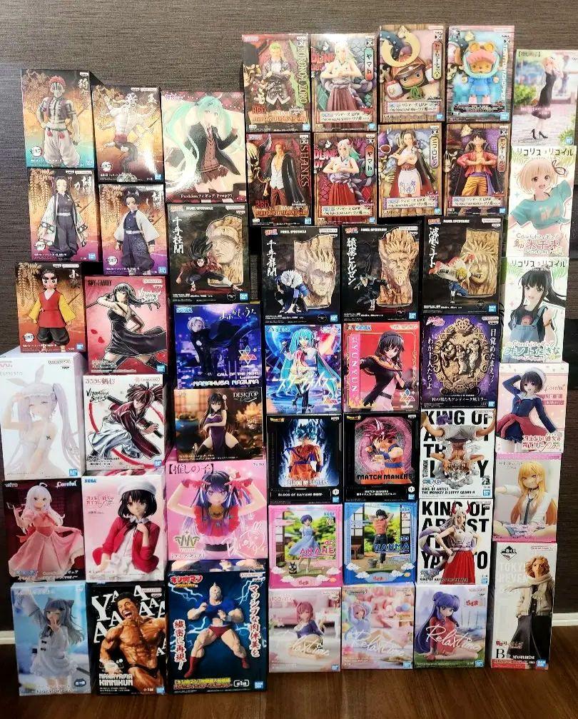 美少女系コミック系未開封フィギュア47個 ドラゴンボール 海夢 ナルト ミク