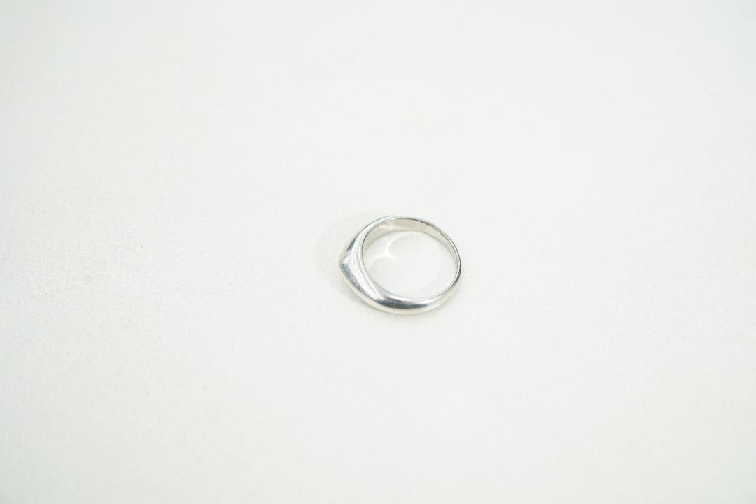 正規 美品 LEMAIRE DROP RING SILVER 11号 513P▲