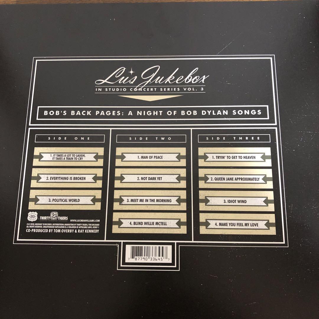 洋楽 LUCINDA WILLIAMS lu's jujebox 2 & 3