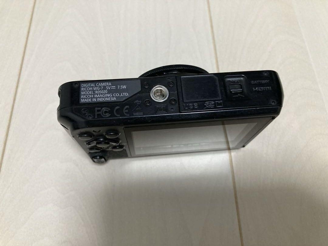 RICOH WG-7 防水デジタルカメラ レッド