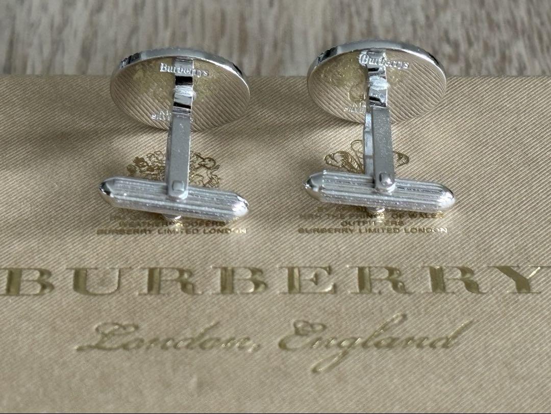 美品Burberrysスターリングシルバー＆K14GF製カフリンクス※付属品無し 美品Burberrysスターリングシルバー＆K14GF製カフリンクス※付属