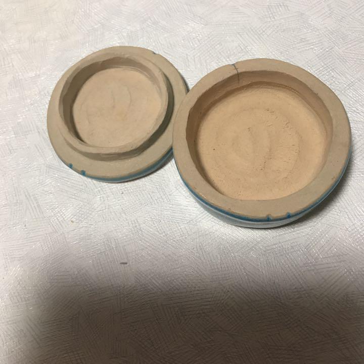 茶道具　立体感のある雫がみずみずしい菓子器　大きい香合？