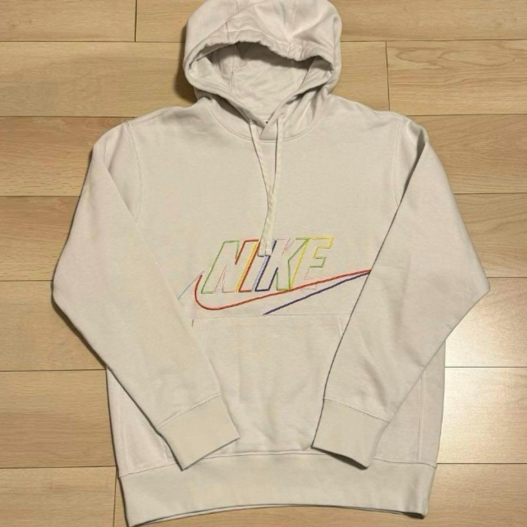新品 定価18370 NIKE 刺繍ワッペン スウェット パーカー