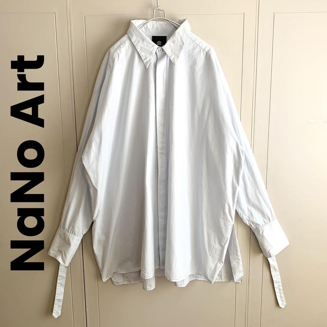 NaNo Art 2way スーパービッグシルエット シャツ
