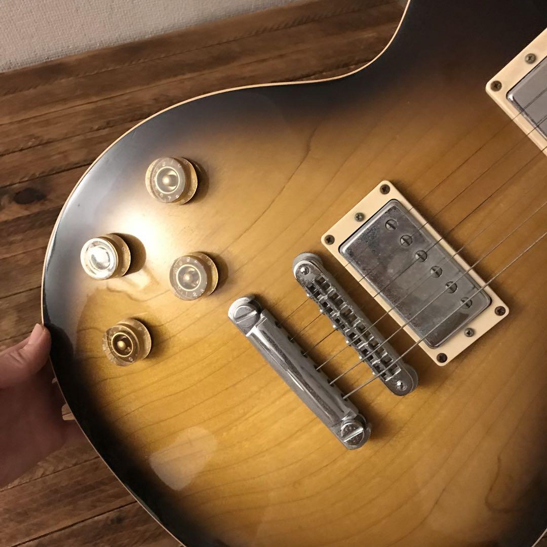 ギブソンusa レスポールスタンダード01 ビンテージサンバースト レフティ メルカリ