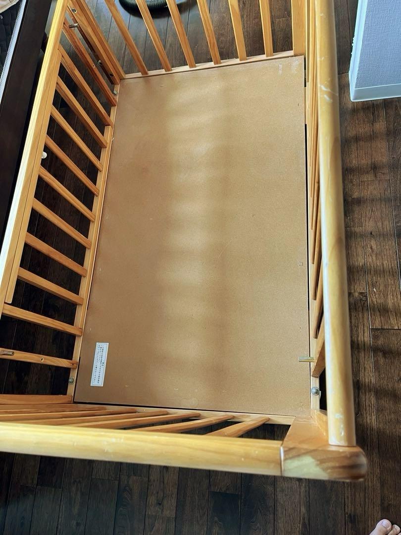 ベビーベッド 70cm x 120cm レギュラーサイズ カトージ