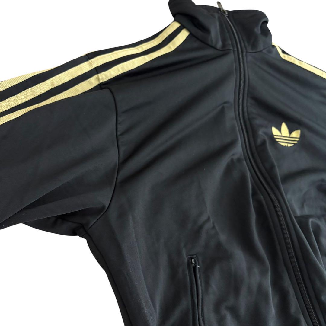 adidasアディダストラックジャケットファイヤーバードy2k刺繍ロゴブラックL