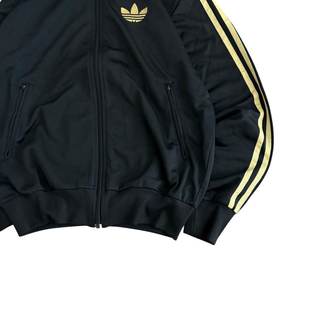 adidasアディダストラックジャケットファイヤーバードy2k刺繍ロゴブラックL