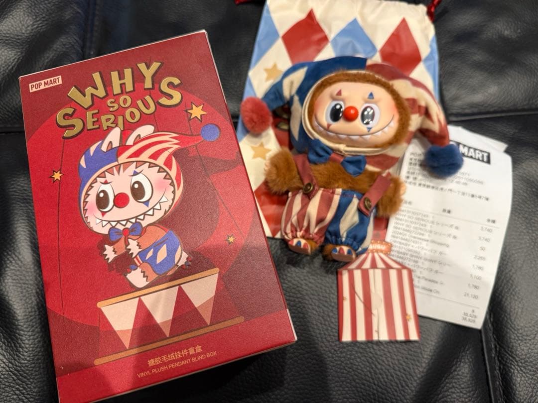 ラブブ サーカス ピエロ why so serious新品、♥