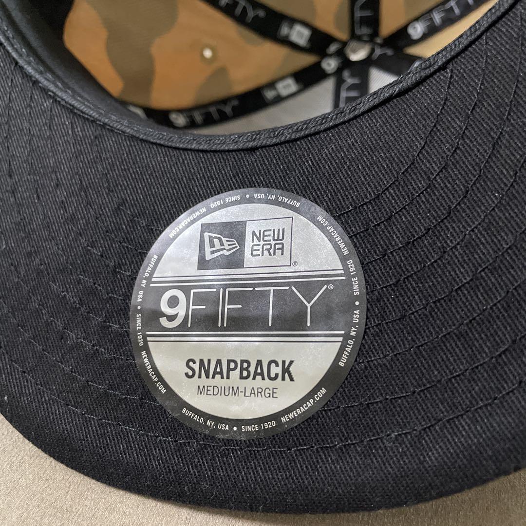 A BATHING APE 迷彩 スナップバックキャップ