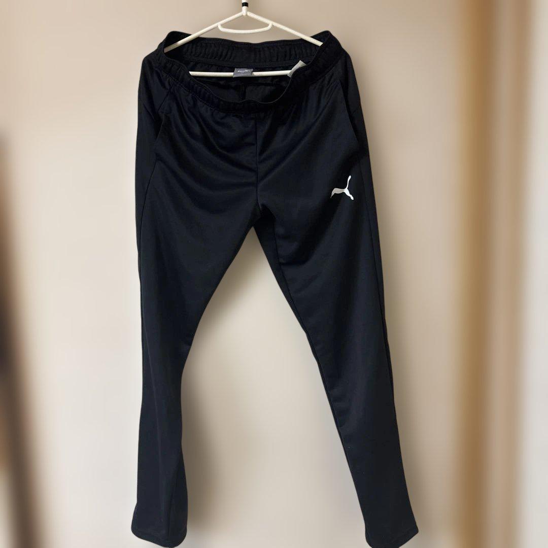 PUMA スポーツウェア ジャージ パンツ ブラック XL - メルカリ