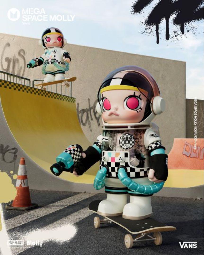 POPMART MEGA SPACE MOLLY 400% VANS 新品未開封 - メルカリ
