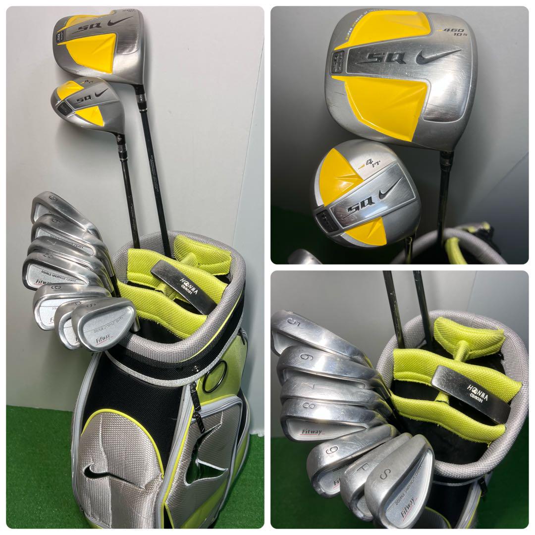 大切な人へのギフト探し G512 右利き 初心者 フルセット ゴルフクラブ ナイキ NIKE クラブ