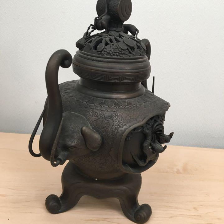 香炉　骨董品 年代物！骨董品 香炉