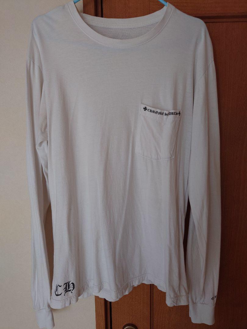 美品 クロムハーツ ロング Tシャツ ホワイト M