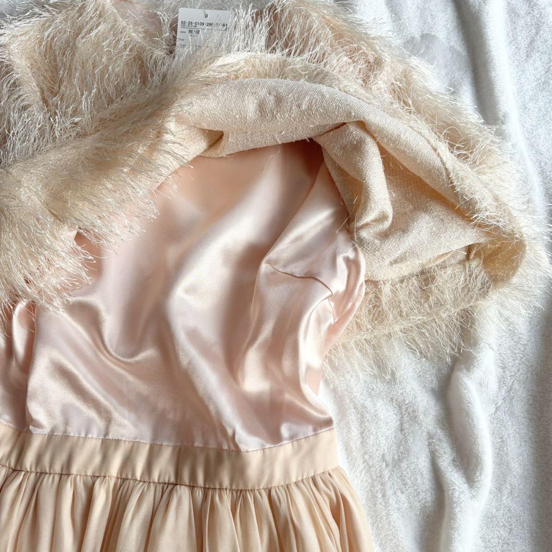 大人女性の タグ付き新品✨カロリナグレイサー ドッキングロングワンピース ワンピース