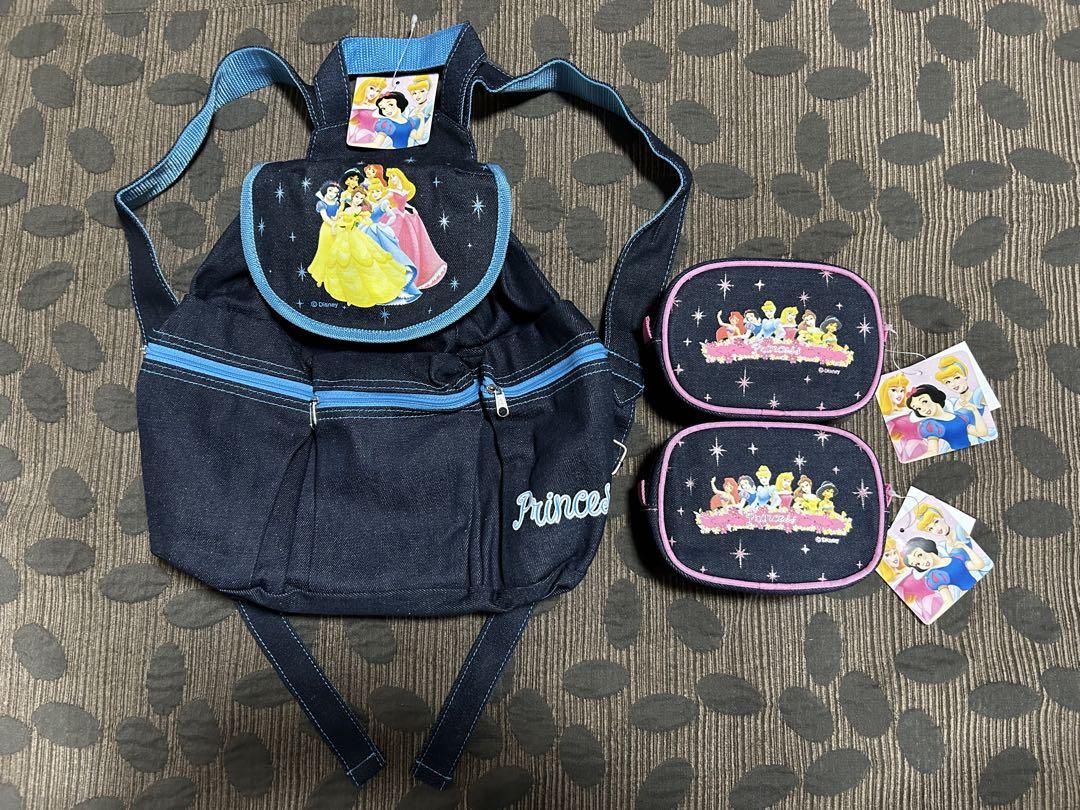 【特価!!】ディズニー　プリンセス　子ども　キッズ　リュック1点　ポーチ2点