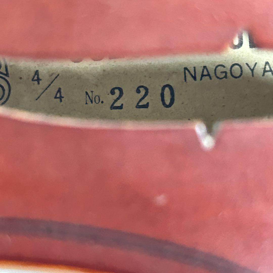 SUZUKI スズキ No.220 4/4サイズ 1974年製 バイオリン
