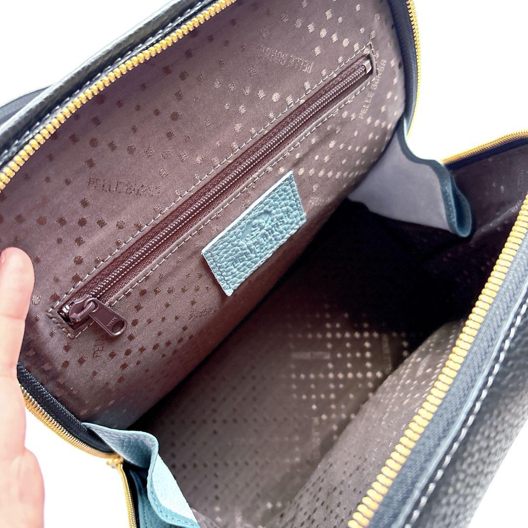 新品】PELLE BORSA ペレボルサ レネット リュックサック ブラック