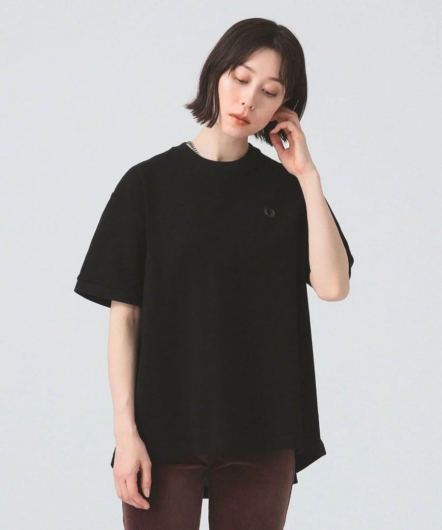 FRED PERRY× Ray BEAMS / 別注 オーバーサイズTシャツ