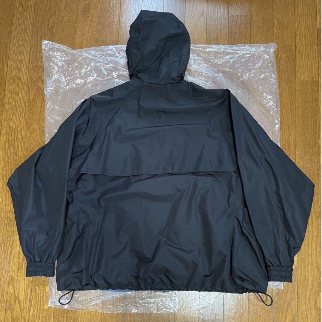 NOROLL SWITCH PARKA Black × Blue Lサイズ