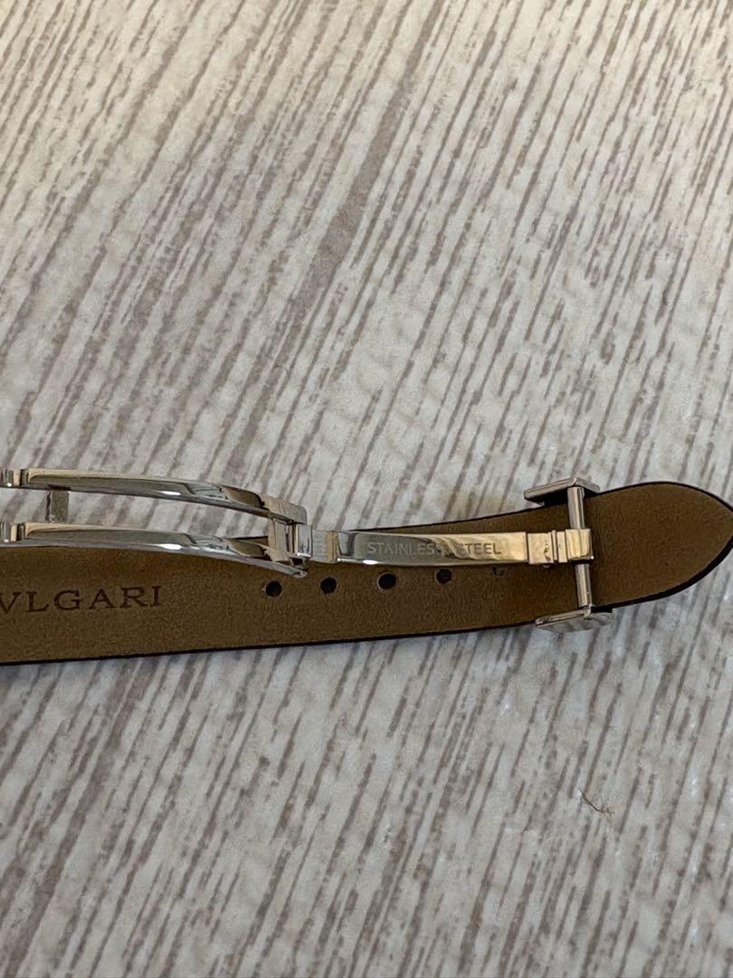 【新品未使用】BVLGARI 12Pダイヤ付き　クォーツ時計　ビーゼロワン