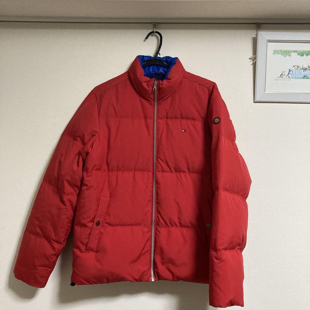 TOMMY HILFIGER ダウンジャケット S/P レッド