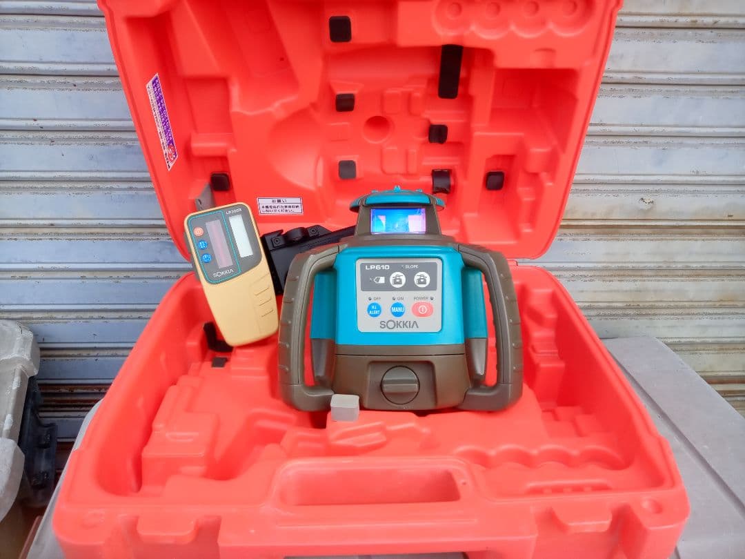 SOKKIA LP610 レーザーレベル現行機種　即現場作業使用OK 使用頻度少