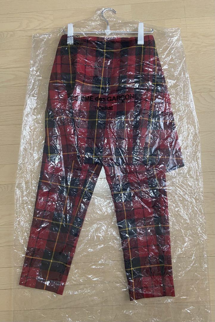 WEB限定カラー COMME des GARÇONS】タータンスカートトラウザーズパンツ スカート