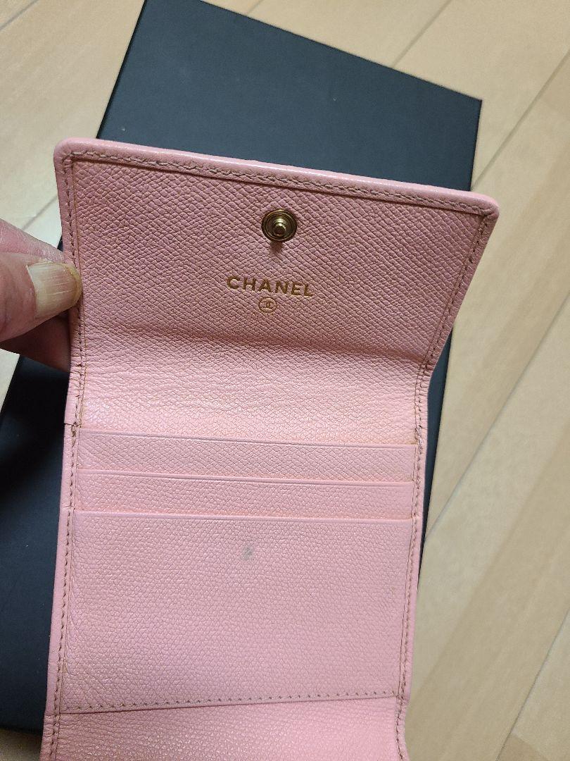 格安大人気 正規品 折り財布 CoCoマーク 普通に美品 WnLFQ-m62358805628 CHANEL シャネル お得超歓迎
