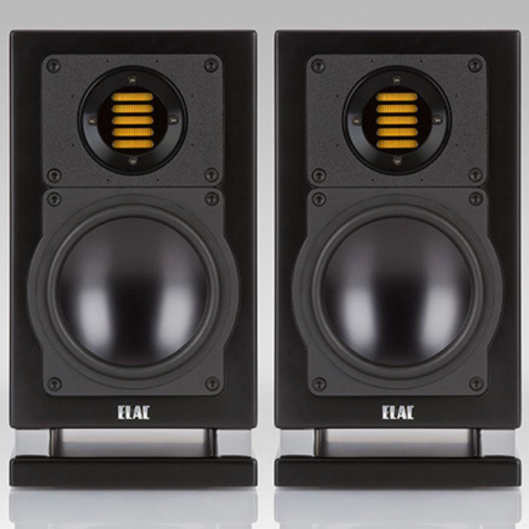ELAC BS192 スピーカー ブックシェルフ 黒　ブラック　エラック
