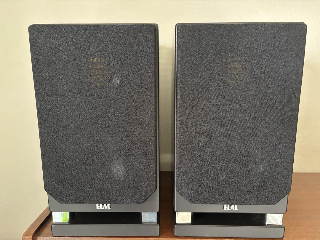 ELAC BS192 スピーカー ブックシェルフ 黒　ブラック　エラック